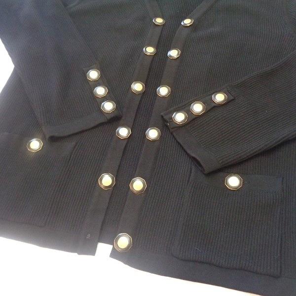 RENALANGE #anc レナランゲ カーディガン 40 黒 ニット