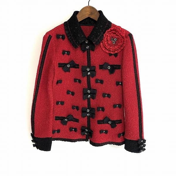 NOKO OHNO ノコオーノ 長袖ジャケット サイズ:38 ピンク ポリエステル  