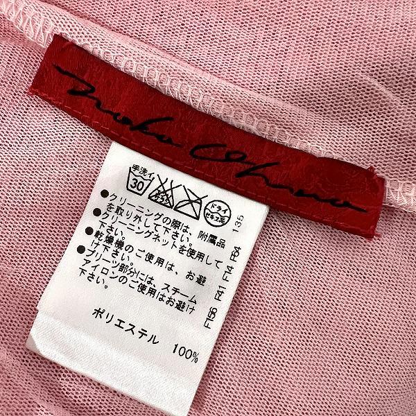 pink様NOKO-PLEATS ノコオーノ お花モチーフ チュニック