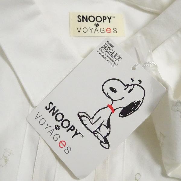 anc センソユニコ sensounico SNOOPY VOYAGE シャツ ブラウス 38 白 