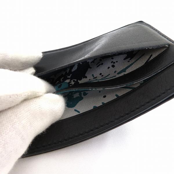 ape エルメス HERMES 名刺入れ カードケース シチズンツイル 黒
