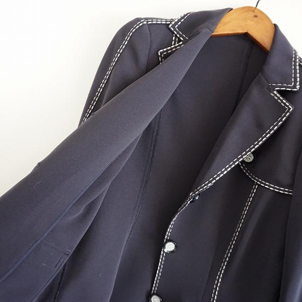 伊太利屋（Italiya） #anc イタリヤ ジャケット 紺 ステッチ