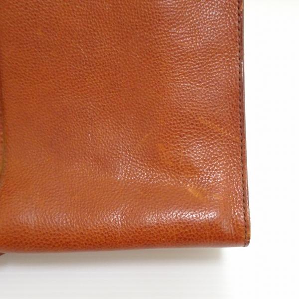 genten #anb ゲンテン ハンドバッグ トートバッグ 茶 レザー genten #anb ゲンテン ハンドバッグ トートバッグ 茶 レザー