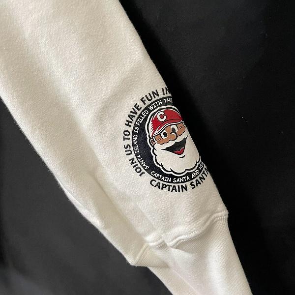 anc キャプテンサンタ CAPTAINSANTA トレーナー M 白 裏起毛