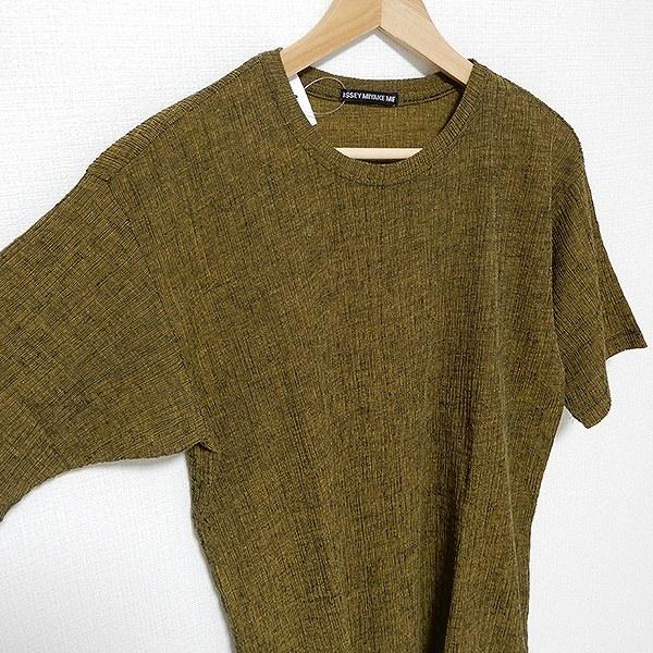 イッセイミヤケメン ISSEY MIYAKE MEN Tシャツ ピンク ドット
