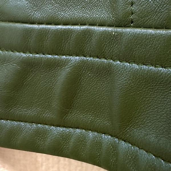 wnc エスカーダ ESCADA ジャケット 36 カーキ系 マルチ 羊革 レザー