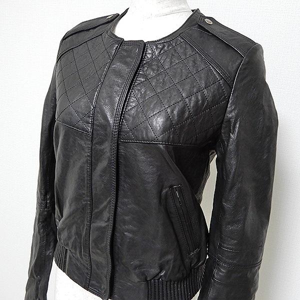 LE CIEL BLEU（ルシェルブルー） #wnc ジャケット ラムレザー ノー