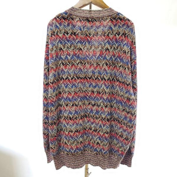 wnc ミッソーニスポーツ MISSONI SPORT カーディガン 50 マルチ ニット