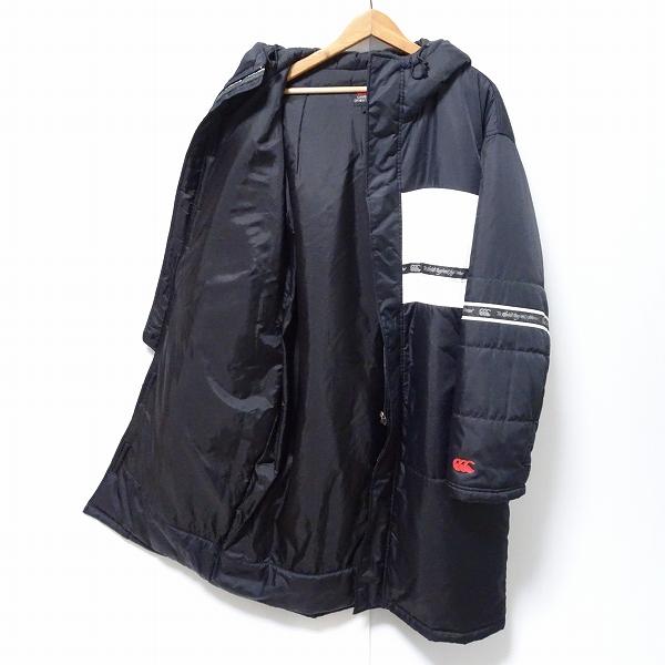wnc カンタベリー CANTERBURY コート ベンチコート 中綿コート L 黒 白