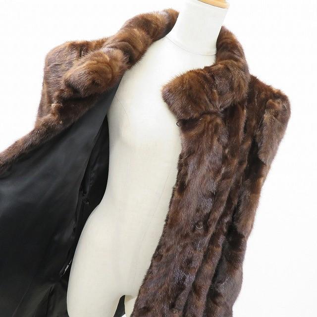 wnc ハイドラファーズ Hydra furs 毛皮コート ミンク 茶
