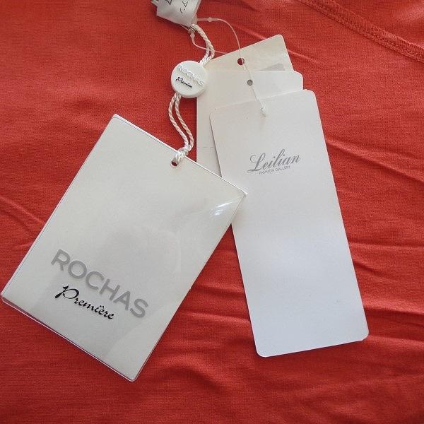 【美品】レリアン×ロシャス　フード付オフホワイト　ブルゾンコート　9号 美品】レリアン×ロシャス フード付オフホワイト ブルゾンコート