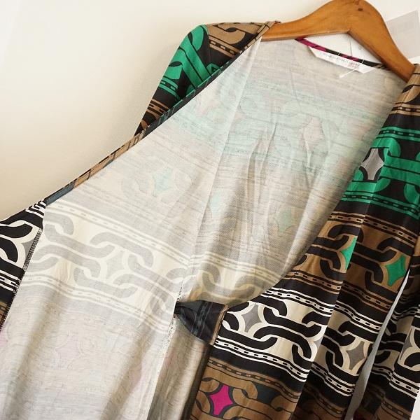 anc ダイアンフォンファステンバーグ DVF ワンピース 4 マルチ シルク  