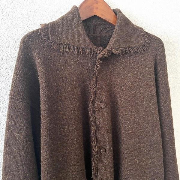 美品】ヨーガンレール ジャケット パイル地 茶 ブラウン M ジャケット