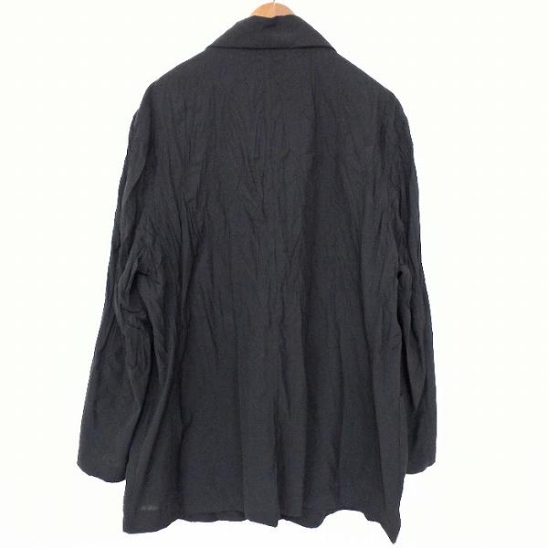 ISSEY MIYAKE（イッセイミヤケ） #apc ジャケット M 黒 シワ加工