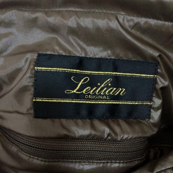 #wnc レリアン Leilian コート 9 茶系 ダウンコート 重ね着風 ロング レディース [851740]_7