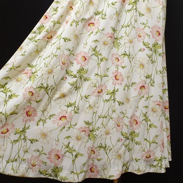 INGEBORG（インゲボルグ） #snc ワンピース アイボリー 花柄 プリーツ