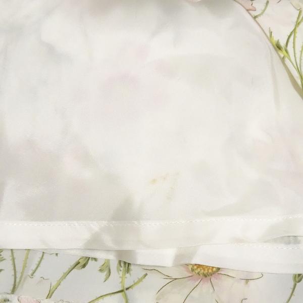 INGEBORG（インゲボルグ） #snc ワンピース アイボリー 花柄 プリーツ