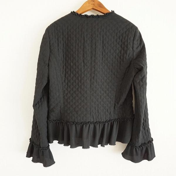 KANEKO ISAO #apc カネコイサオ ジャケット 黒 リボン ノー KANEKO ISAO #apc カネコイサオ ジャケット 黒 リボン ノー