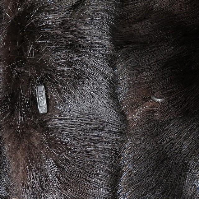 オンワードセレクション #wnc オンワード Delux Fur 毛皮コート こげ茶