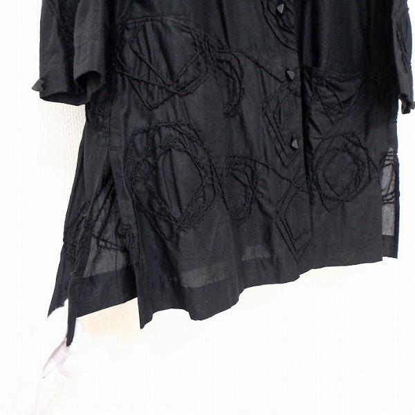 HaaT #apc イッセイミヤケハート ISSEIMIYAKE Haat チュニック 2 黒