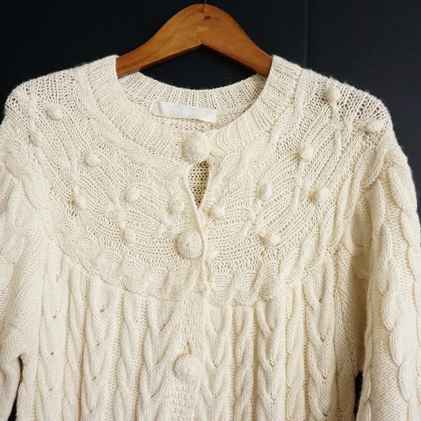 PINK HOUSE（ピンクハウス） #wpc カーディガン アイボリー 七分袖