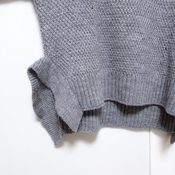 wpc ピンクハウス PINKHOUSE ニット セーター グレー ニット フリル 花 