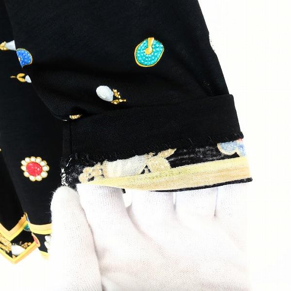 LEONARD #anc レオナール シャツ・ブラウス M 黒 マルチ 金 LEONARD #anc レオナール シャツ・ブラウス M 黒 マルチ 金