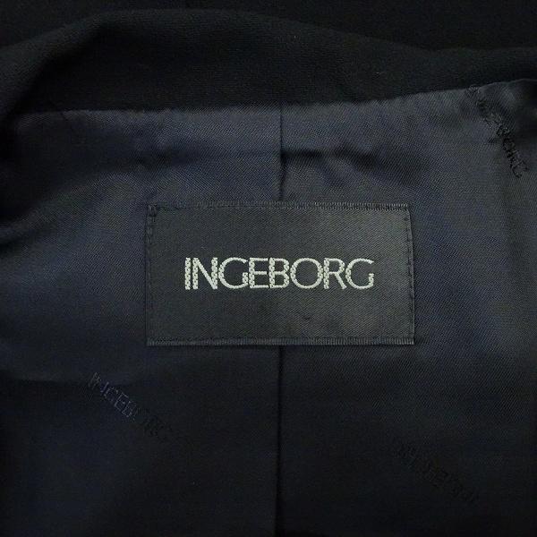 #anc インゲボルグ INGEBORG スカートスーツ ツーピース セットアップ M 黒 レース ロング レディース [857358]｜acil｜07