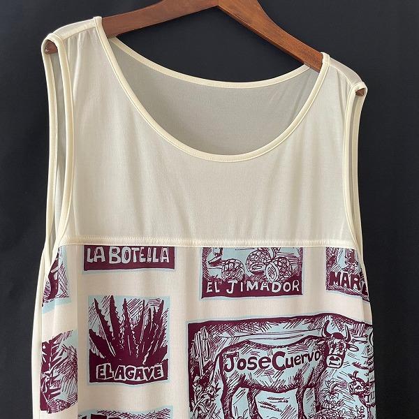 TOKUKO1erVOLメッシュプリントチュニック