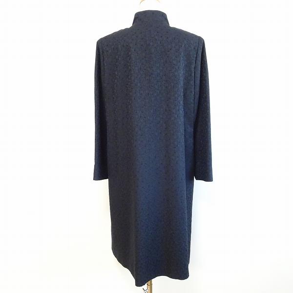 SALE！　Leilian レリアン シルク 絹 スタンドカラー コート 9号 店舗人気】スタンドカラーコート | Leilian plus house (Women