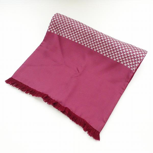 HERMES（エルメス） #wpzm マフラー えんじ 白系 シルク アンゴラ