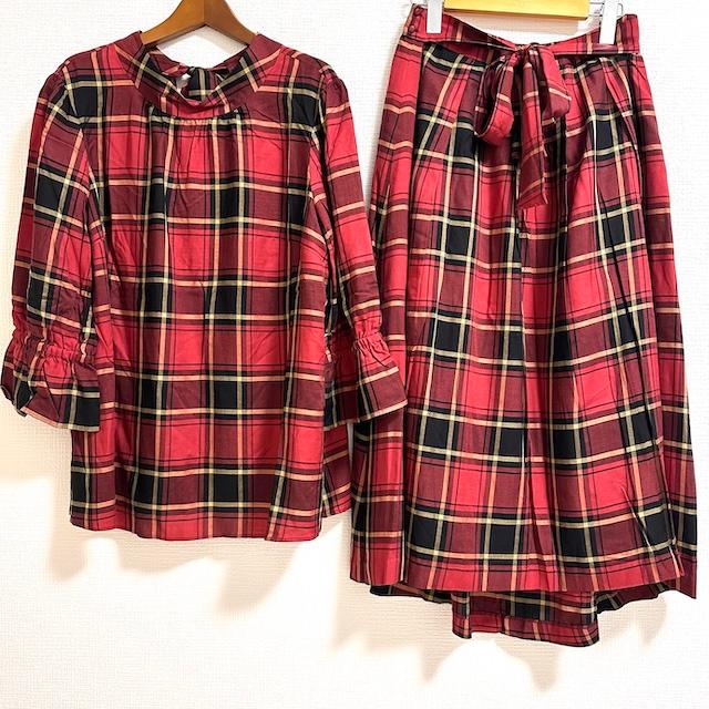 anc ローズティアラ Rose Tiara セットアップ ツーピース スカート 42  