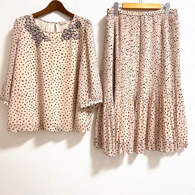 anc ローズティアラ Rose Tiara セットアップ ツーピース スカート 46 