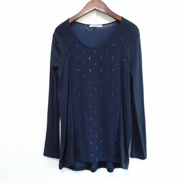 VIVIENNE TAM #anc ヴィヴィアンタム VIVIENNETAM カットソー 0 紺 異 