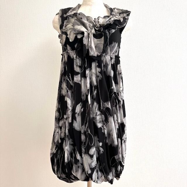 VIVIENNE TAM　ヴィヴィアンタム　シルクバルーンドレス　ワンピース VIVIENNE TAMヴィヴィアンタムシルクバルーンドレスワンピース