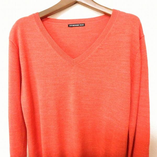 wnc ヴィヴィアンタム VIVIENNETAM ニット・セーター 0 オレンジ