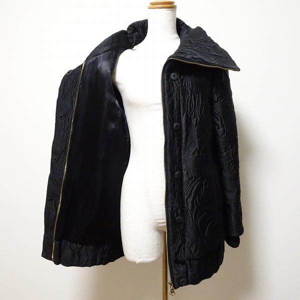 wnc ヴィヴィアンタム VIVIENNETAM コート 0 黒 刺繍 総柄