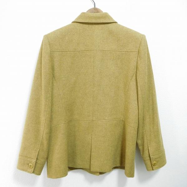 レディース 【新品】レリアン Leilian テーラードジャケット 黄緑 S 