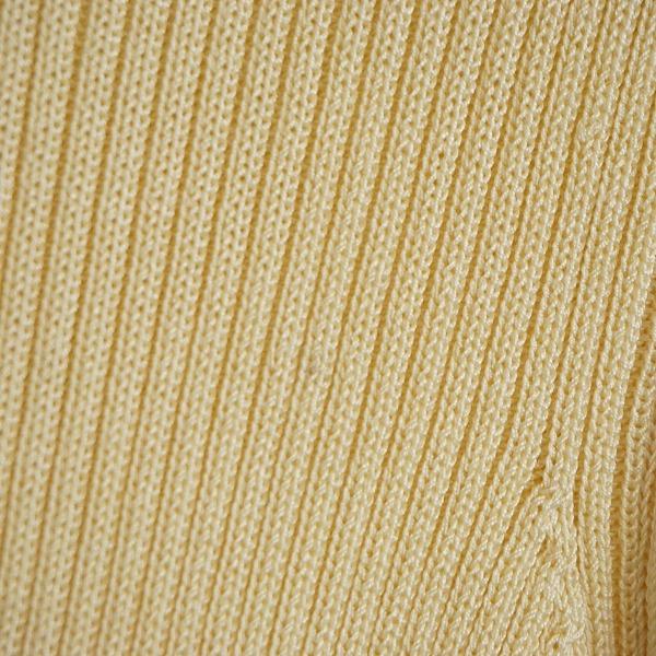 LANVIN #anc ランバン アンサンブル 38 黄色系 スリーピース シルク  