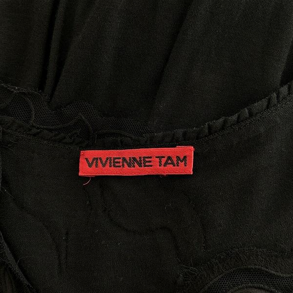 VIVIENNE TAM（ヴィヴィアンタム） #snc チュニック 0 黒 半袖