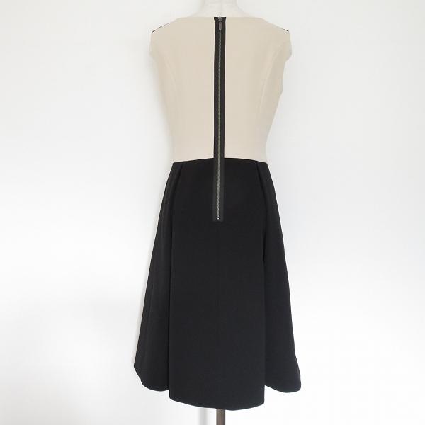 snc フォクシーニューヨーク FOXEYNEWYORK ワンピース 40 黒 ベージュ 