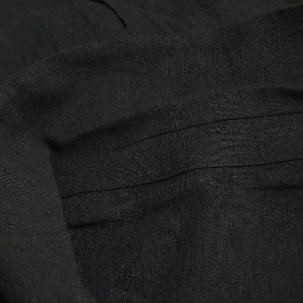 snc ジウセンソユニコ 慈雨 Sensounico ジャケット 40 黒 麻混