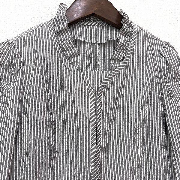 十仁プラザスーツ38 anc 十仁プラザ JujinPlaxaCOUTURE ジャケット 38 グレー 白