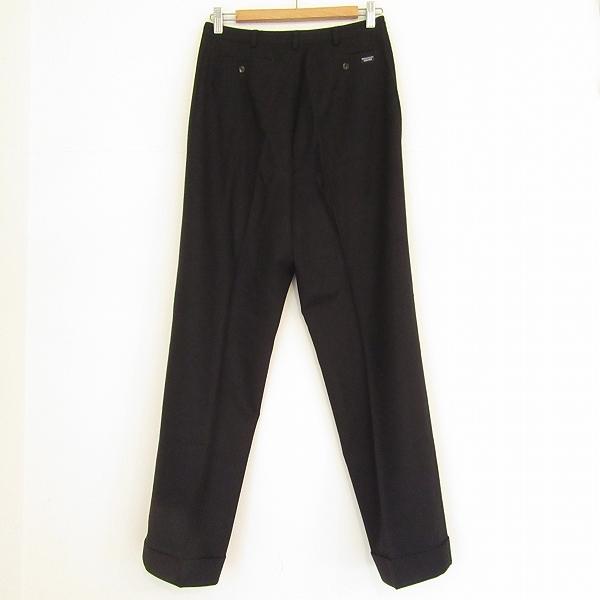 #wnc マドモアゼルノンノン MademoiselleNONNON パンツ 42 黒 スラックス センタープレス 日本製 レディース [861597] | Mademoiselle NONNON | 01