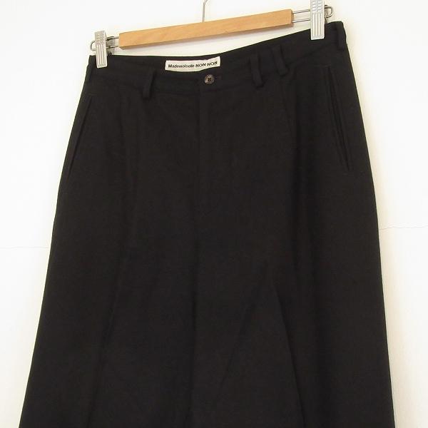 #wnc マドモアゼルノンノン MademoiselleNONNON パンツ 42 黒 スラックス センタープレス 日本製 レディース [861597] | Mademoiselle NONNON | 02