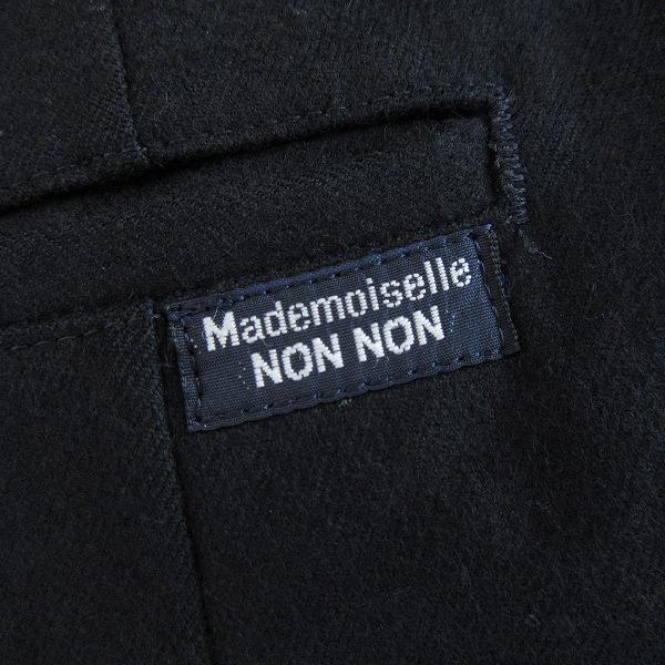 #wnc マドモアゼルノンノン MademoiselleNONNON パンツ 42 黒 スラックス センタープレス 日本製 レディース [861597] | Mademoiselle NONNON | 04
