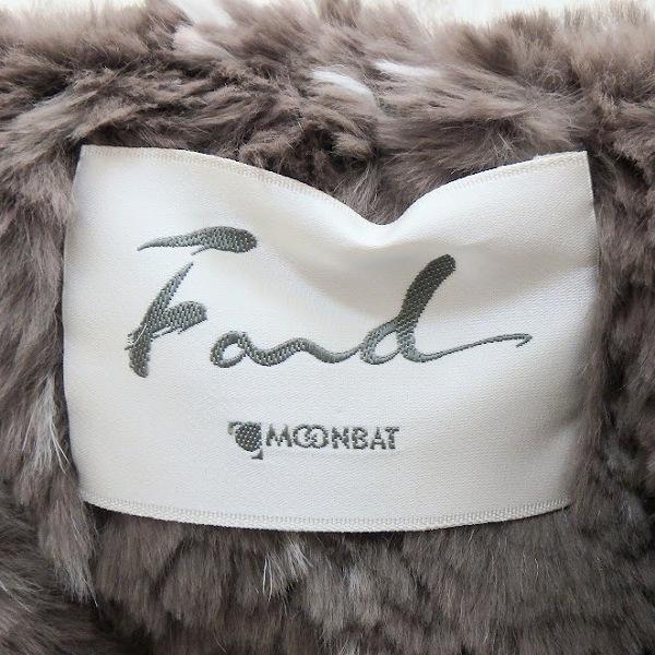 美品】MooN Bat fur ミンク 毛皮 ハーフコート アイボリー 9号 2026年 