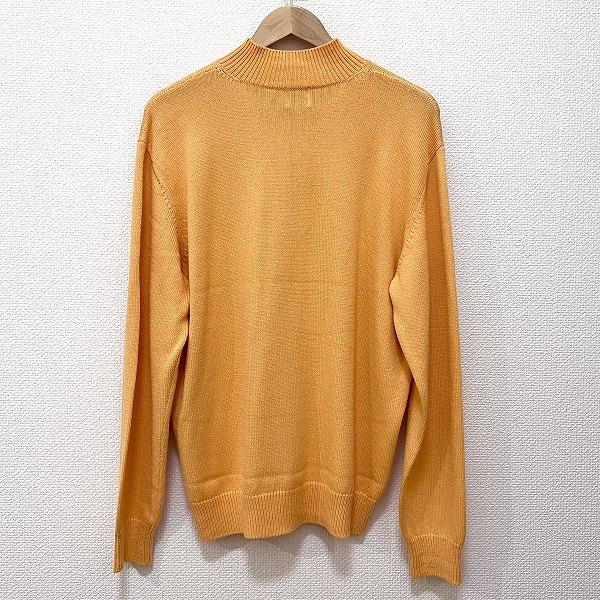 PAPAS（パパス） #anc ニット・セーター L オレンジ系 ハーフジップ