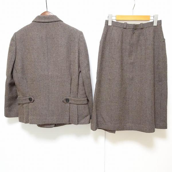 Leilian（レリアン） #wnc スカートスーツ セットアップ 11 グレー 