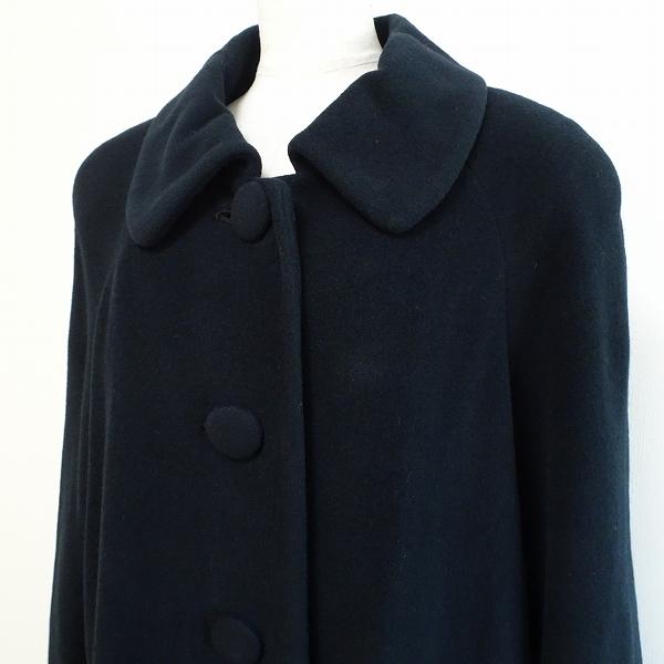 YUKI TORII黒のロングコート サイズ9 YUKI TORII / ユキ トリヰ | デザインカラー ロングコート | 9